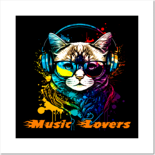 Music Lovers Posters and Art